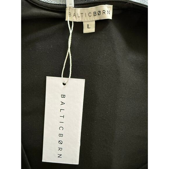 Baltic Born Arianna Black Long Sleeve Maxi Dress, Large - NEW! - Picture 4 of 5